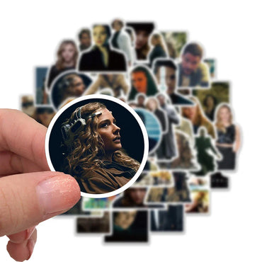 10/30/50PCS The Peripheral Horror TV Series Stickers Skateboard Phone Notebook Motorcycle Bike Cartoon Decoration Kids Toys Gift (ONLINE ORDER ONLY)