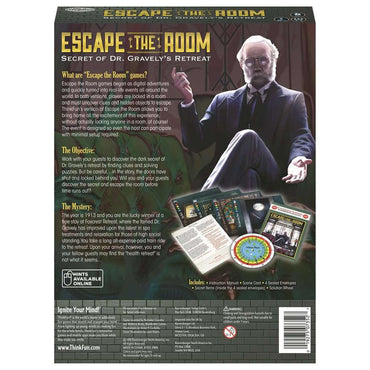Secret of Dr. Gravely's Retreat - Escape the Room Game - Ravensburger (ONLINE ORDER ONLY)