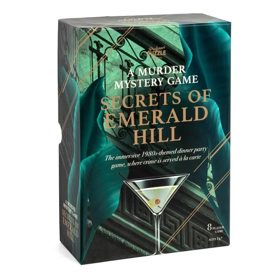 Secrets of Emerald Hill Murder Mystery Game Professor Puzzle (ONLINE ORDER ONLY)