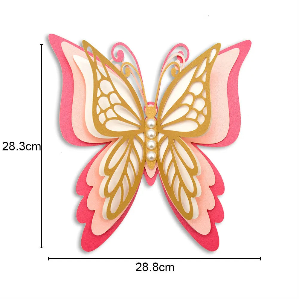 3D Butterfly Wall Stickers Wedding Home Decor (ONLINE ORDER ONLY)
