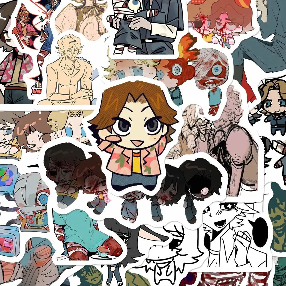 Horror Game Stickers Decals for Laptop Motorcycle Skateboard Suitcase (Online Order Only)
