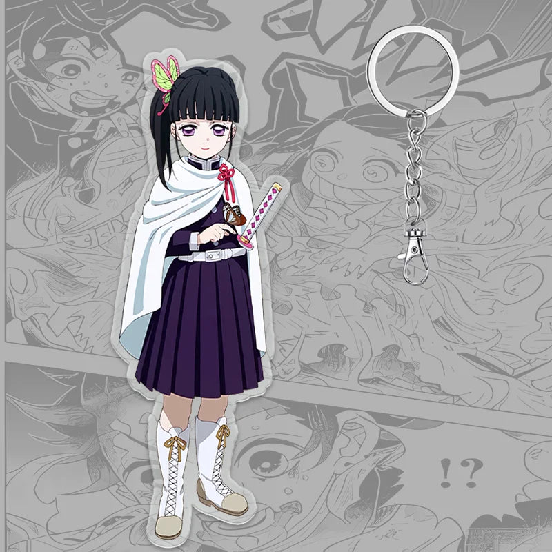 Demon Slayer Keychain: Tanjiro 6cm Acrylic Bag Pendant (ONLINE ORDER ONLY)
