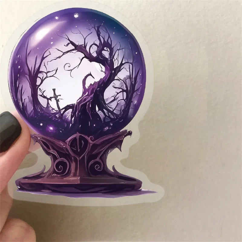 50PCS Cartoon Magic World PET Sticker Aesthetic Transparent Decoration Scrapbooking DIY Hand Accounting Supplies for Kids (ONLINE ORDER ONLY)