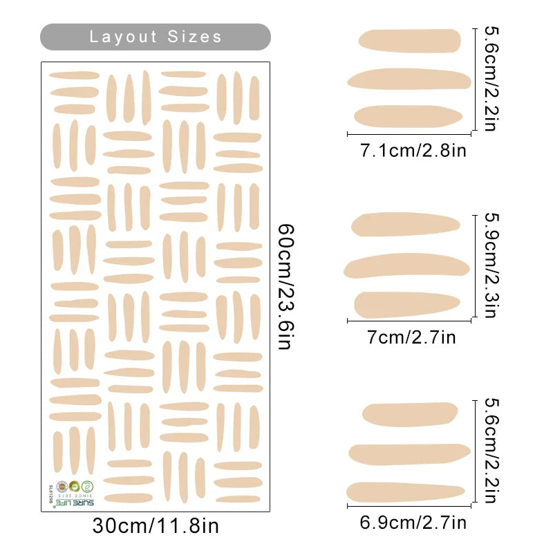 Boho Nursery Wall Decals Vinyl Removable Stickers Kids Room Decor (ONLINE ORDER ONLY)