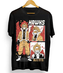 Wing Hero Hawks T-Shirt: Keigo Takami Anime Manga Tee (ONLINE ORDER ONLY)