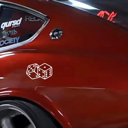 DICE Stickers，cute & funny stickers for you cars truck motorcycles & laptops! (ONLINE ORDER ONLY)