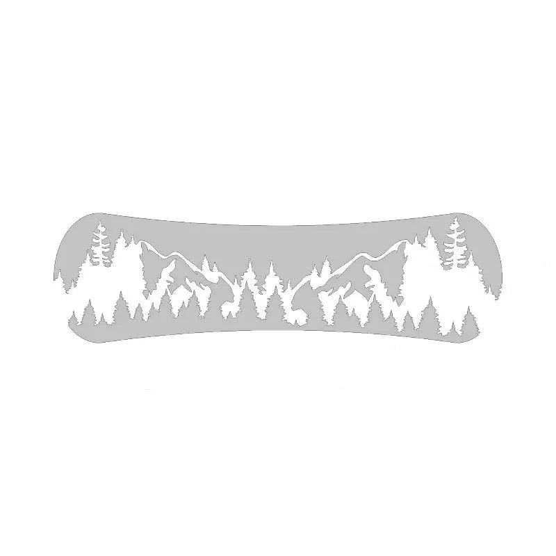 Snowboard For Car Sticker Computer Laptop Stickers Accessories Decorations Bumper Window Die Cutting Vinyl PVC Decals (ONLINE ORDER ONLY)