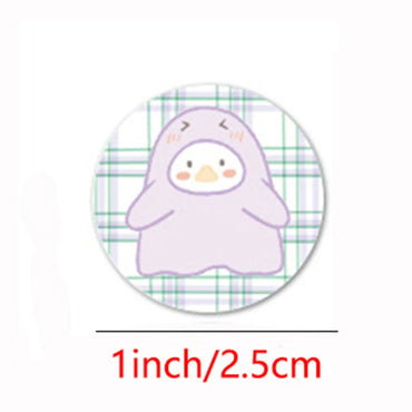 100-500pcs Round Cartoon Toys Animal stickers for kids Teacher Reward Encourage Sticker Office Stationery for Children 1inch (ONLINE ORDER ONLY)