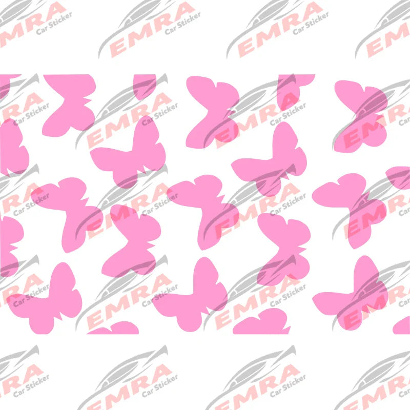 Butterfly Car Sticker for Triangular Window Outdoor Decoration Universal All Vehicles Accessories PVC Waterproof Vinyl Decals (ONLINE ORDER ONLY)