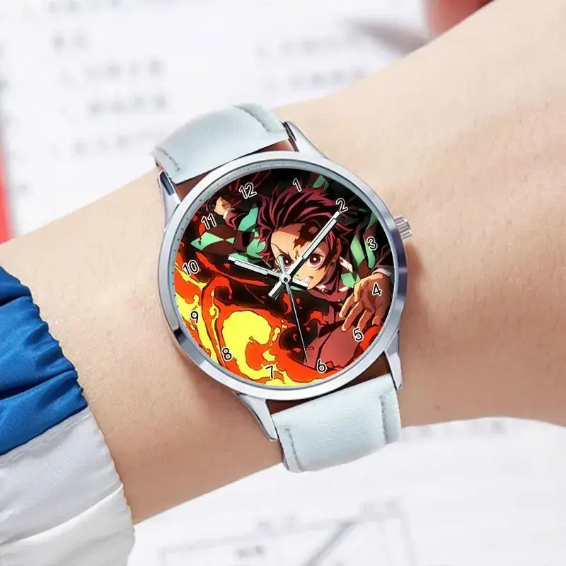 Demon Slayer Watch: Muichirou & Rengoku Business Timepiece (ONLINE ORDER ONLY)