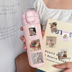 30Pcs Pink Ballet Style Stickers Kawaii Cartoon Waterproof PVC Stickers Scrapbooking Diy Journaling Cute Stationery Sticker (ONLINE ORDER ONLY)