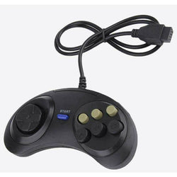 Wired Controller Compatible With Sega Genesis (XYAB) (Online Order Only)