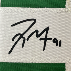 Framed Facsimile Autographed Tyler Seguin 35x39 Dallas Green Reprint Laser Auto Hockey Jersey (ONLINE ORDER ONLY)