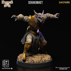 3D Printed Clay Cyanide Echoes of the Nile 28 32 mm D&D (Online Only)