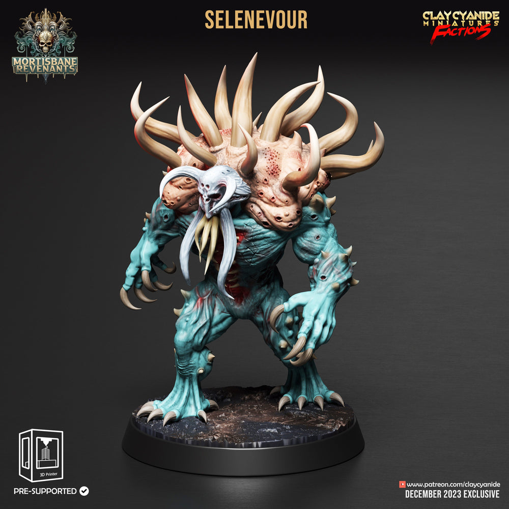 3D Printed Clay Cyanide Mortisbane Revenants - Moonmorphs Faction 28mm 32mm D&D (Online Only)