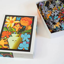 Self Portrait as a Florist by Rachel Hayden 500 Piece Jigsaw Puzzle Kinstler