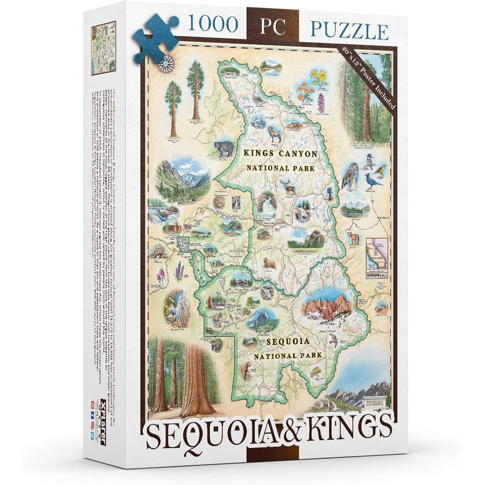 Sequoia & Kings Canyon National Parks 1000 Piece Jigsaw Puzzle (ONLINE ORDER ONLY)