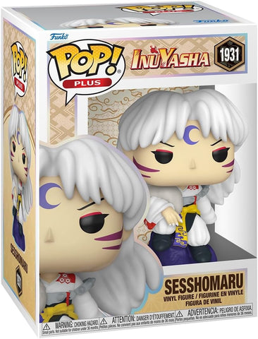 InuYasha Sesshomaru (Sitting) Funko Pop! Vinyl Figure Plus #1931 with Funko Protector (Online Order Only)