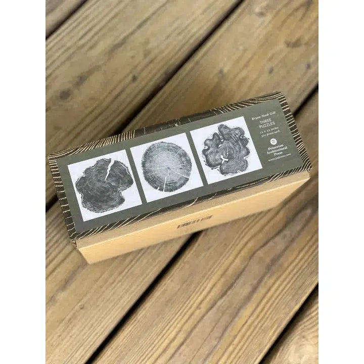 Set of 3 Woodcut 300 Piece Jigsaw Puzzle PA Press (ONLINE ORDER ONLY)