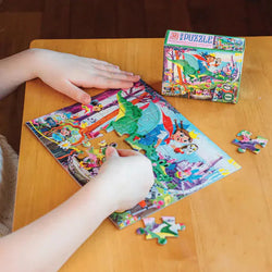 Set of 4 Fairy & Tales 36 Piece Mini Jigsaw Puzzles eeBoo (ONLINE ORDER ONLY)