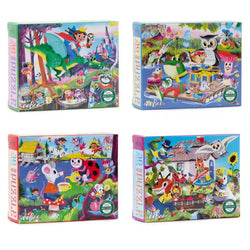 Set of 4 Fairy & Tales 36 Piece Mini Jigsaw Puzzles eeBoo (ONLINE ORDER ONLY)