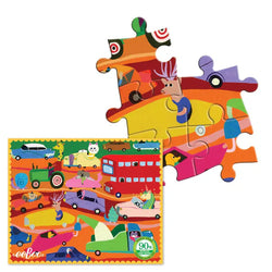 Set of 4 Monika Forsberg Animal 36 Piece Mini Jigsaw Puzzles eeBoo (ONLINE ORDER ONLY)