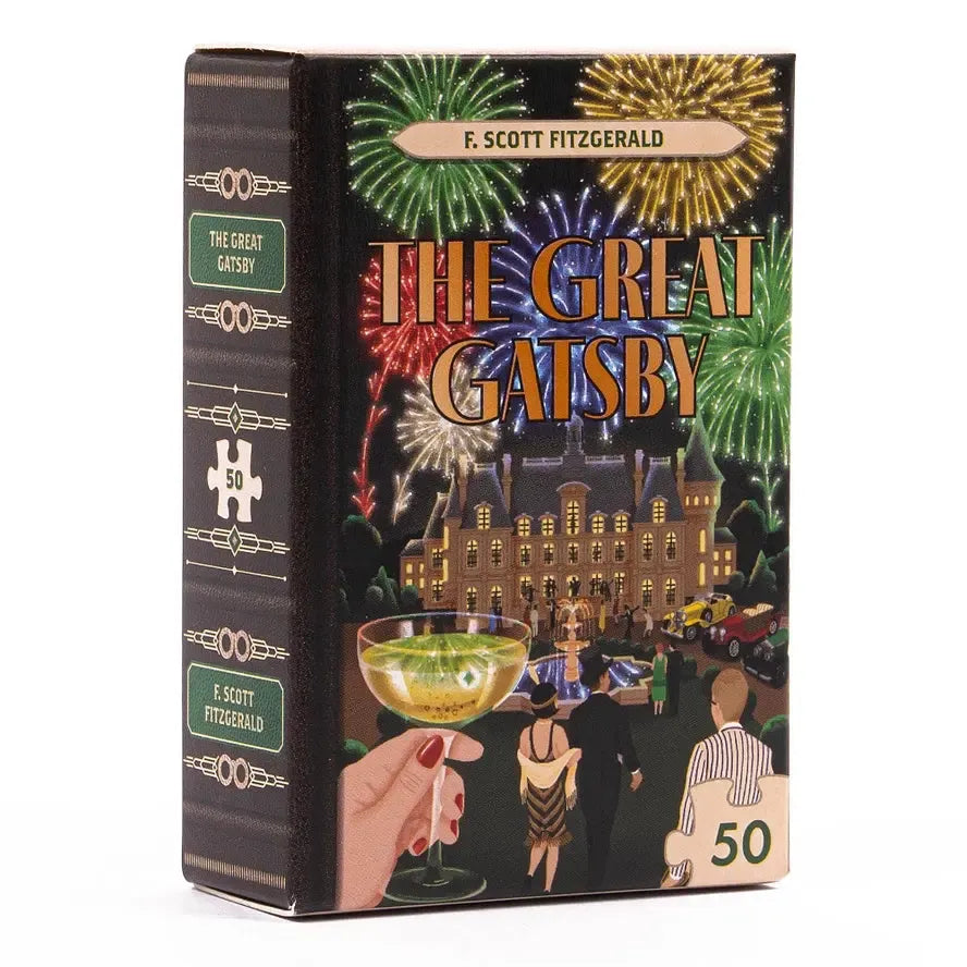 Set of 6 Mini Classic Book Covers 50 Piece Jigsaw Puzzles Professor Puzzle
