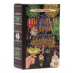 Set of 6 Mini Classic Book Covers 50 Piece Jigsaw Puzzles Professor Puzzle