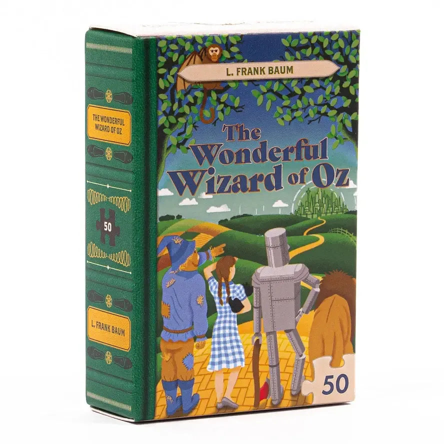 Set of 6 Mini Classic Book Covers 50 Piece Jigsaw Puzzles Professor Puzzle