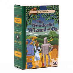 Set of 6 Mini Classic Book Covers 50 Piece Jigsaw Puzzles Professor Puzzle