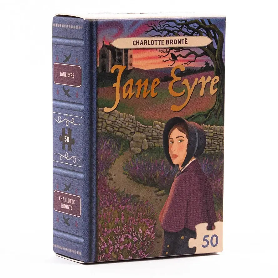 Set of 6 Mini Classic Book Covers 50 Piece Jigsaw Puzzles Professor Puzzle