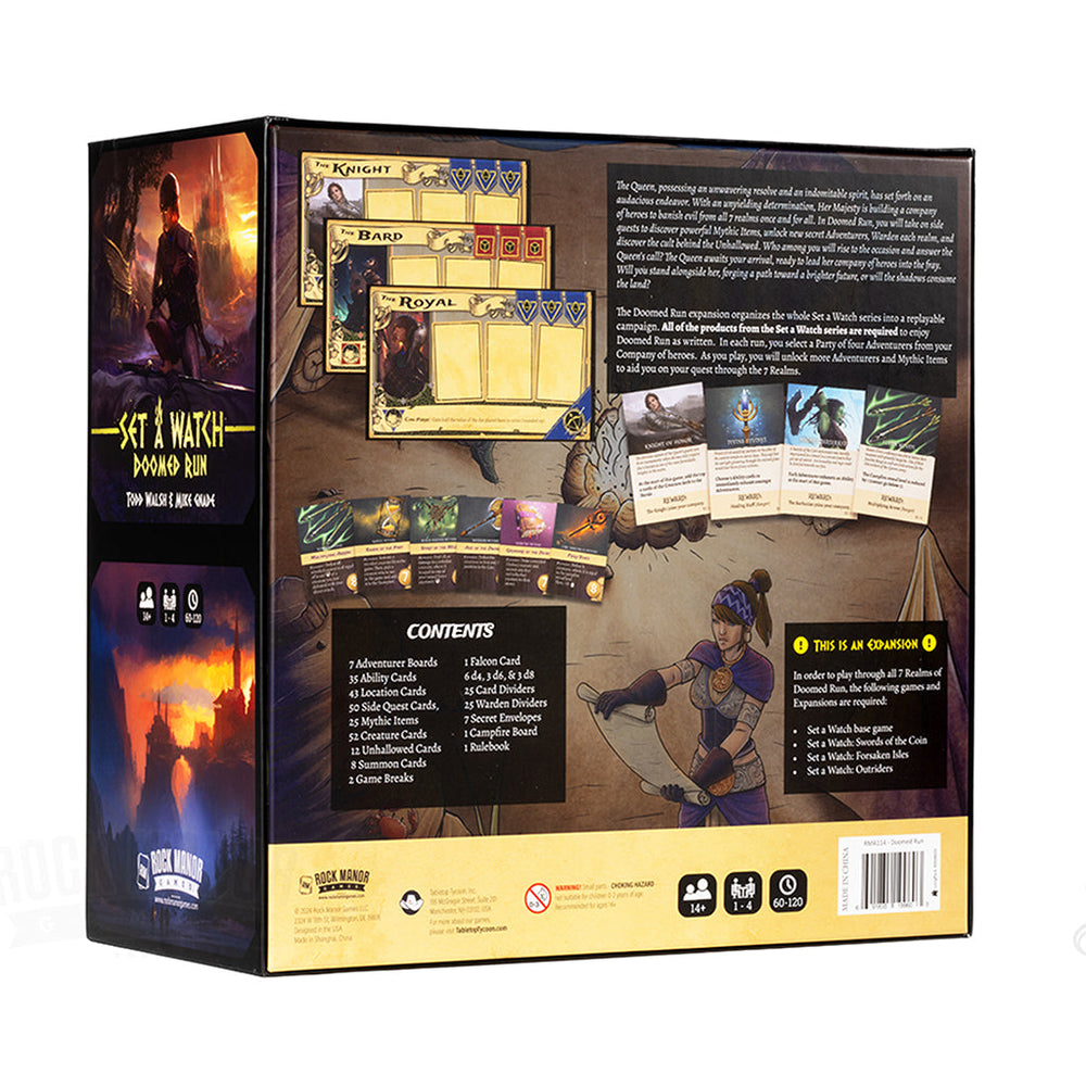 Set a Watch: Doomed Run (ONLINE ORDER ONLY)