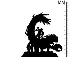 3D Printed Clay Cyanide Seth Giant Scorpion 28 32 mm D&D (Online Only)