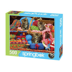 Sew Cute 500 Piece Jigsaw Puzzle Springbok (ONLINE ORDER ONLY)