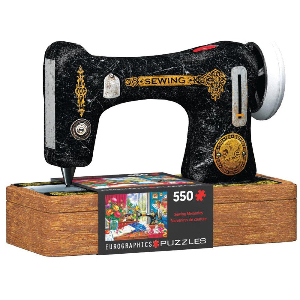 Sewing Memories 550 Piece Jigsaw Puzzle in Tin Eurographics (ONLINE ORDER ONLY)