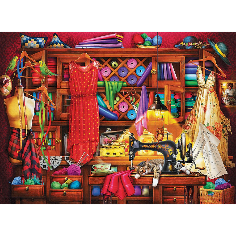 Sewing Room 1000 Piece Jigsaw Puzzle Eurographics (ONLINE ORDER ONLY)