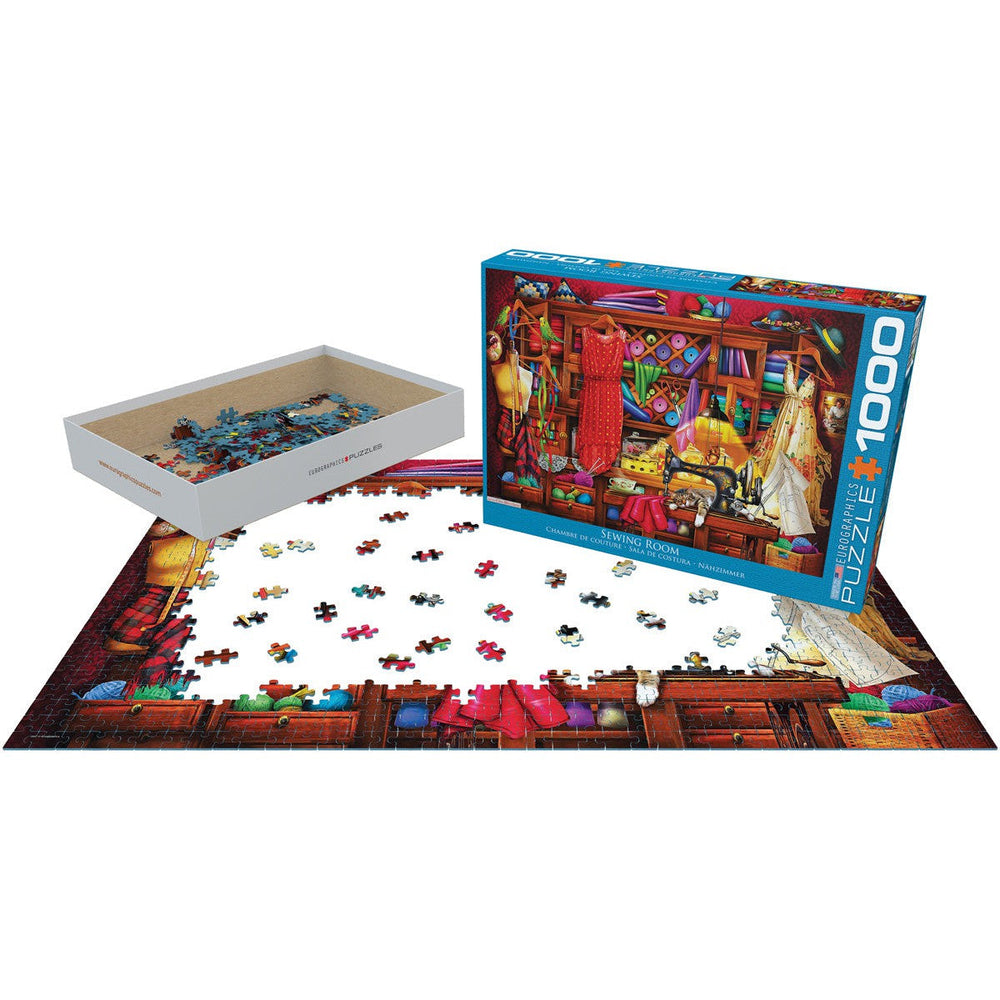 Sewing Room 1000 Piece Jigsaw Puzzle Eurographics (ONLINE ORDER ONLY)