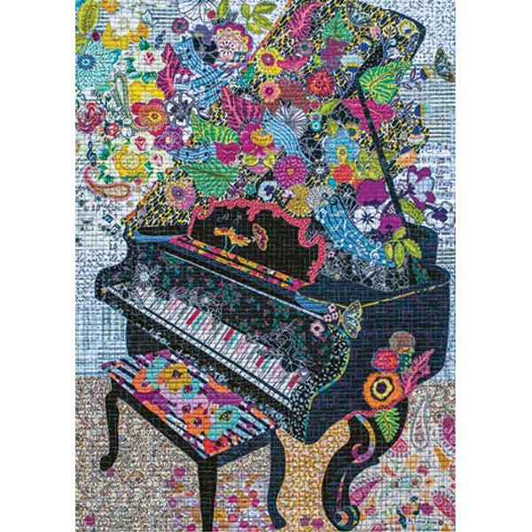 Sewn Piano Quilt Art 1000 Piece Jigsaw Puzzle Heye (ONLINE ORDER ONLY)