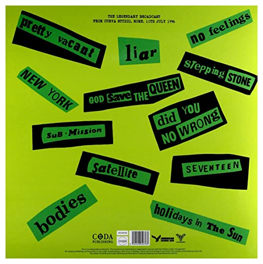 Anarchy In Rome (Limited Edition, Snot Green Vinyl) [Import] [Vinyl] (ONLINE ORDER ONLY)