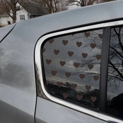 72PCS Love Quarter Window Car Sticker Suitable for Most Vehicles Decoration Die Cutting Accessories Waterproof Vinyl Decals (ONLINE ORDER ONLY)