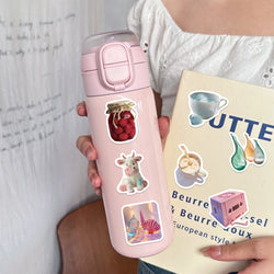 30Pcs Purple Aesthetics Sticker Diy Computer Stickers for Water Bottles Waterproof Journal Arts Crafts Toy Decals (ONLINE ORDER ONLY)