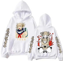 Himiko Toga Hoodie: Oversized MHA Anime Fleece 2026 (ONLINE ORDER ONLY)