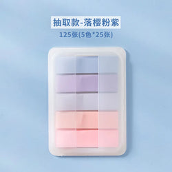 PET Transparent Index Sticky Note Sticker Student Label Sticky Note Sticker Notepad Bookmark School supplies Kawaii stationery (ONLINE ORDER ONLY)