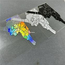 Car Stickers for Mobile Suit Robot EVA Head Decal Auto Side Body Window Vinyl Text Decoration Applique (ONLINE ORDER ONLY)