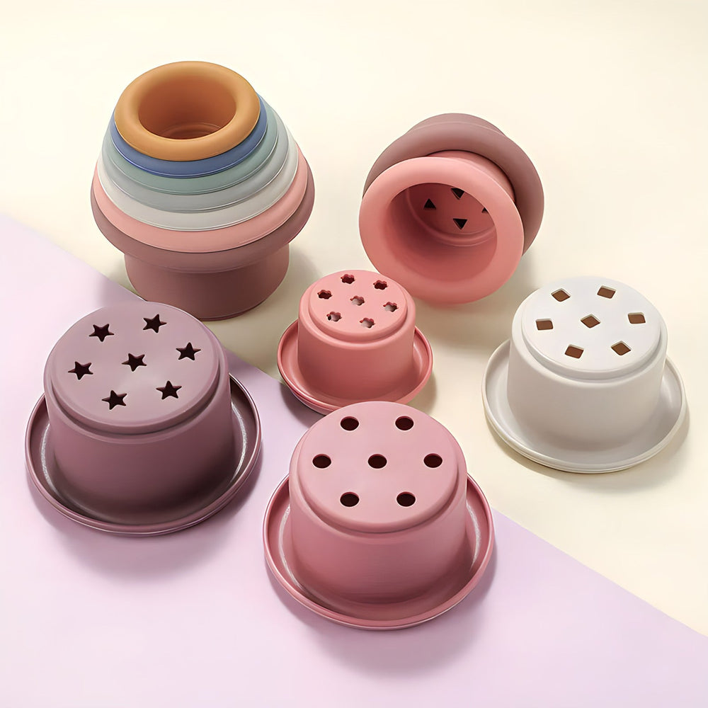 Silicone Stacking Cups (ONLINE ORDER ONLY)