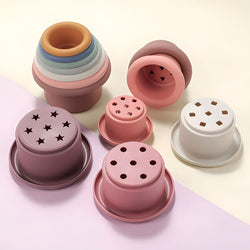 Silicone Stacking Cups (ONLINE ORDER ONLY)