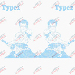 Japanese Anime Car Sticker Cartoon Character External Accessories Big Picture Sports Style Die Cutting Vinyl Decals (ONLINE ORDER ONLY)