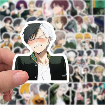 10/30/50PCS WIND BREAKER Stickers Funny Anime Decals Scrapbook Luggage Laptop Guitar Car Bike Skateboard Sticker Waterproof Toy (Online Order Only)