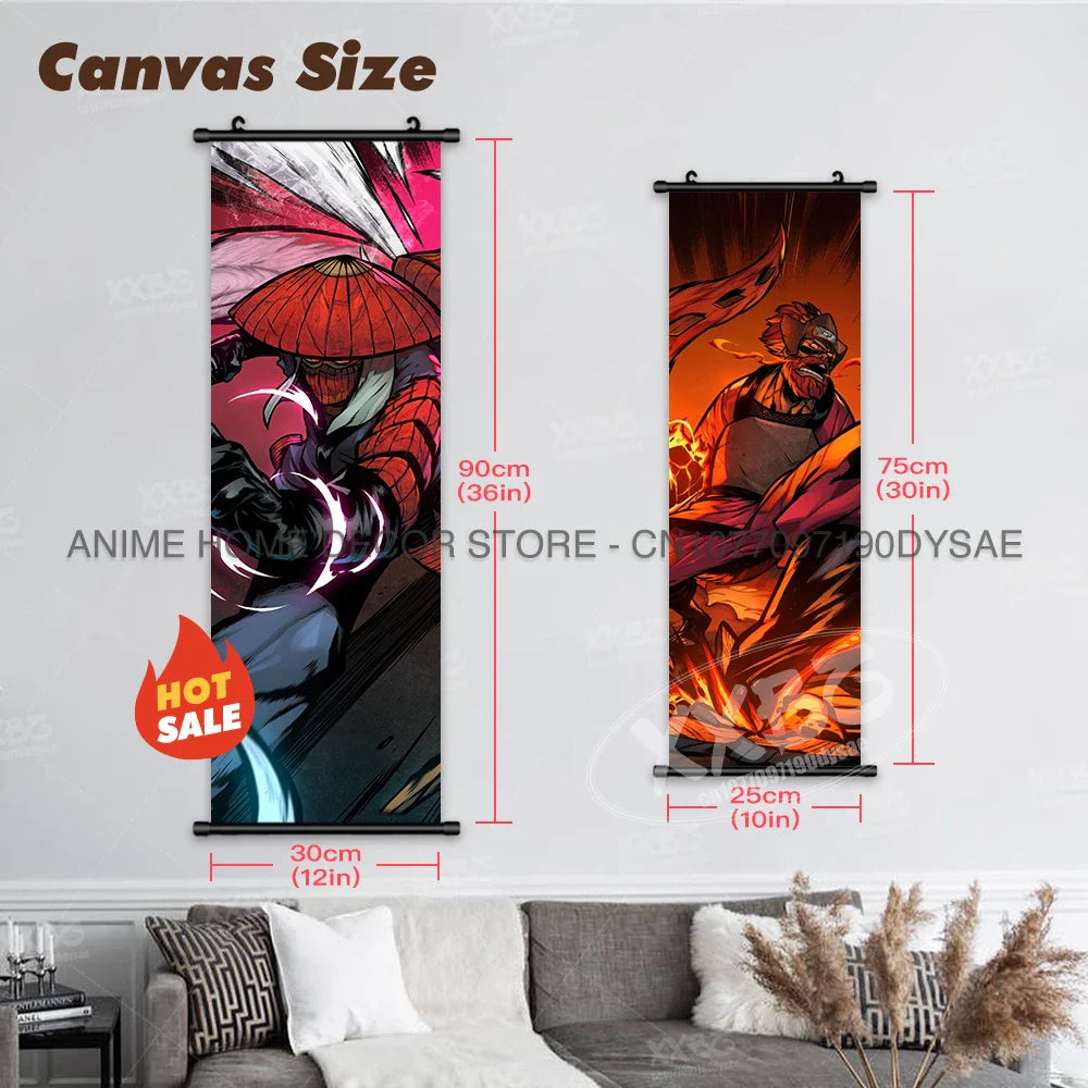 Naruto Posters: Anime Hanging Scroll Wall Art Decor (ONLINE ORDER ONLY)