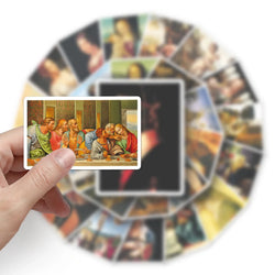 50Pcs Cartoon Waterproof Vinyl Stickers for Skateboard Snowboard (ONLINE ORDER ONLY)